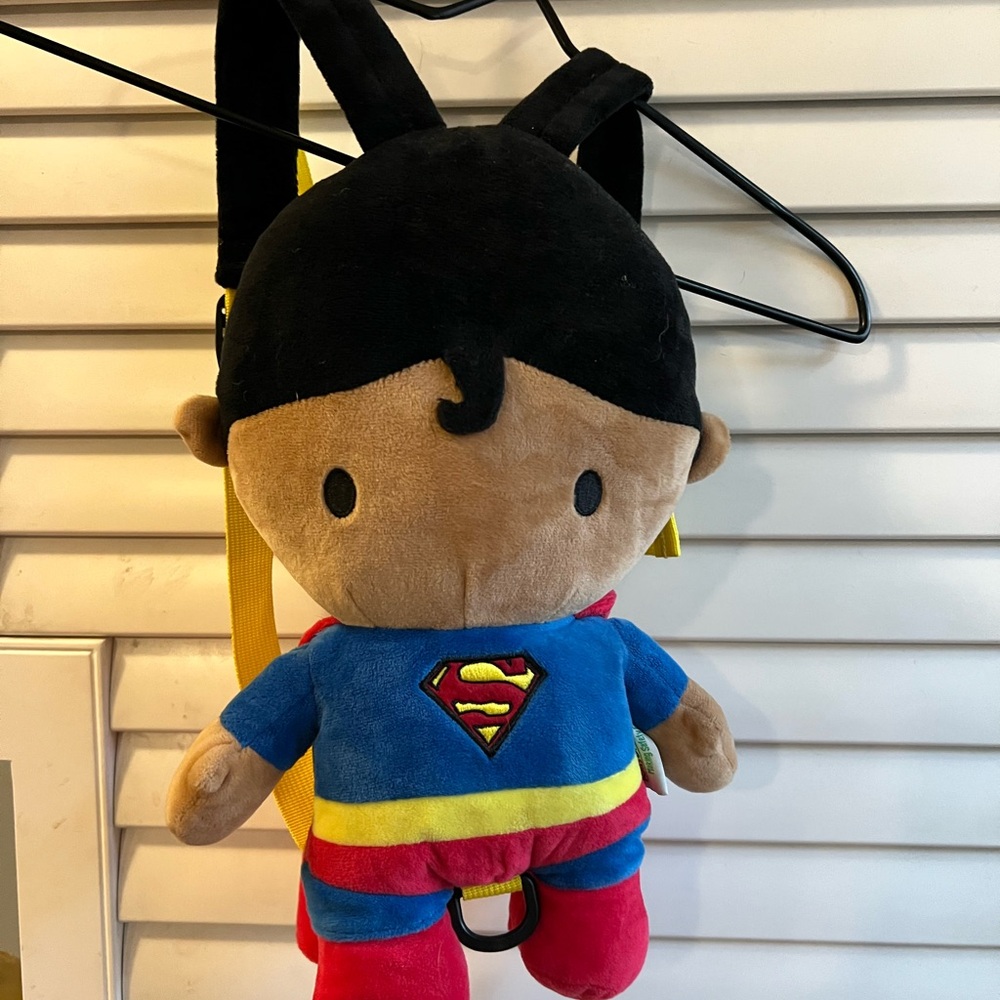 Superman Chibii Plush Backpack